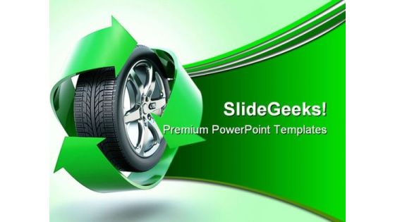 Recycle Industrial PowerPoint Themes And PowerPoint Slides 0211