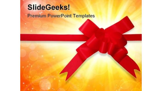 Red Bow Shapes PowerPoint Templates And PowerPoint Backgrounds 0811 Red Bow Shapes PowerPoint Templates And PowerPoint Backgrounds 0811