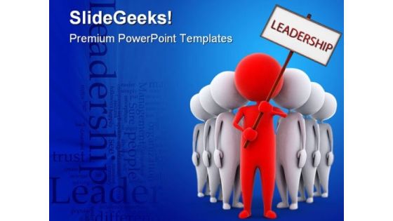 Red Leader Leadership PowerPoint Backgrounds And Templates 1210 Red Leader Leadership PowerPoint Backgrounds And Templates 1210