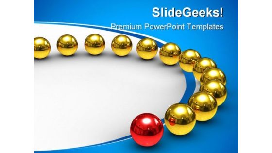 Red Leader Leadership PowerPoint Templates And PowerPoint Backgrounds 0411 Red Leader Leadership PowerPoint Templates And PowerPoint Backgrounds 0411