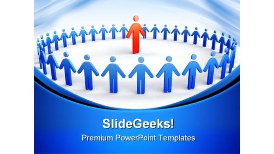 Red Leader Leadership PowerPoint Themes And PowerPoint Slides 0511 Red Leader Leadership PowerPoint Themes And PowerPoint Slides 0511