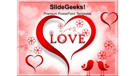 Red Love Heart Abstract PowerPoint Templates And PowerPoint Themes 0512 Red Love Heart Abstract PowerPoint Templates And PowerPoint Themes 0512