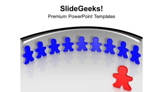 Red Man Joining Blue Team Unity Team Work PowerPoint Templates Ppt Backgrounds For Slides 1212 Red Man Joining Blue Team Unity Team Work PowerPoint Templates Ppt Backgrounds For Slides 1212