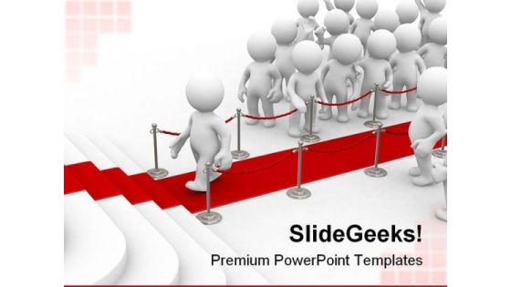 Red Path Leadership PowerPoint Templates And PowerPoint Backgrounds 0211