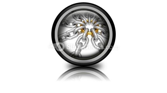 Red Ring With Chains Concept Ppt Icon For Ppt Templates And Slides Cc Red Ring With Chains Concept Ppt Icon For Ppt Templates And Slides Cc