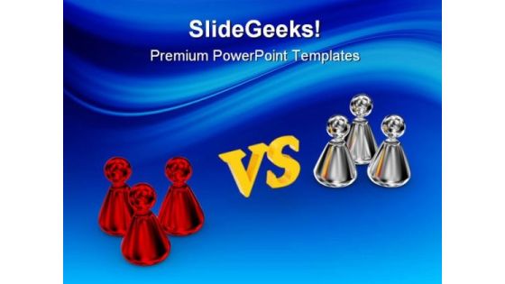 Red Vs Chrome Business PowerPoint Backgrounds And Templates 0111 Red Vs Chrome Business PowerPoint Backgrounds And Templates 0111
