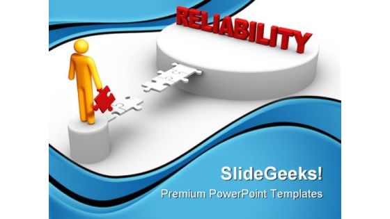 Reliability Business PowerPoint Templates And PowerPoint Backgrounds 0911