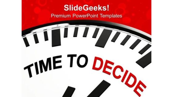 Reminder For Decision Business Solution PowerPoint Templates Ppt Backgrounds For Slides 0513