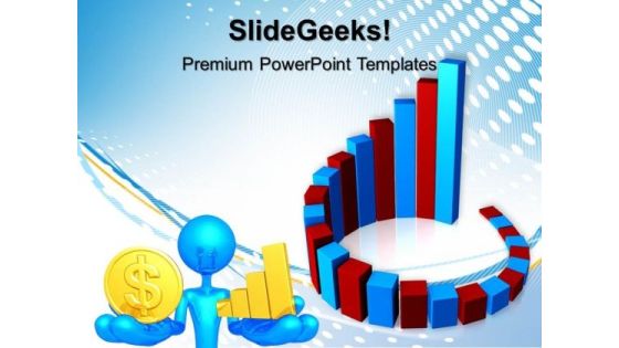 Render Of Circular Bar Graph Progress PowerPoint Templates And PowerPoint Themes 1012 Render Of Circular Bar Graph Progress PowerPoint Templates And PowerPoint Themes 1012