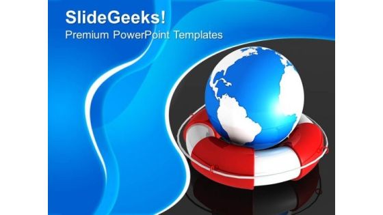 Rescue The Earth Globe PowerPoint Templates And PowerPoint Themes 0712 Rescue The Earth Globe PowerPoint Templates And PowerPoint Themes 0712