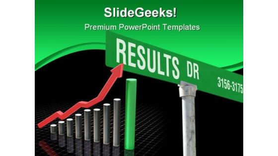 Results Business PowerPoint Template 0610 Results Business PowerPoint Template 0610