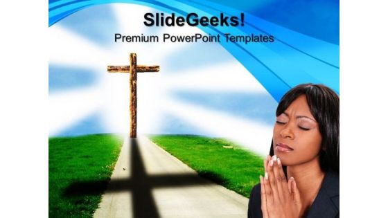 Road To Heaven Symbol PowerPoint Templates And PowerPoint Themes 0712 Road To Heaven Symbol PowerPoint Templates And PowerPoint Themes 0712
