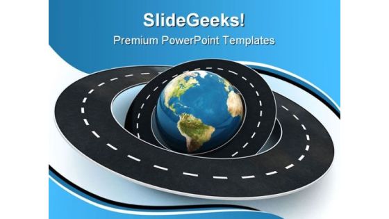 Roads Around The World Travel PowerPoint Themes And PowerPoint Slides 0811 Roads Around The World Travel PowerPoint Themes And PowerPoint Slides 0811