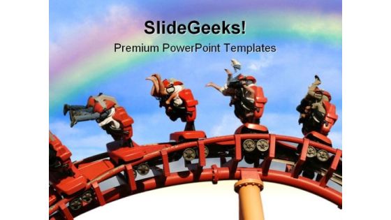 Roller Coaster Holidays PowerPoint Templates And PowerPoint Backgrounds 0111 Roller Coaster Holidays PowerPoint Templates And PowerPoint Backgrounds 0111