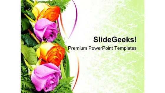 Roses Beauty PowerPoint Templates And PowerPoint Backgrounds 0611 Roses Beauty PowerPoint Templates And PowerPoint Backgrounds 0611