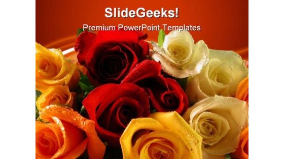 Roses Nature PowerPoint Themes And PowerPoint Slides 0511 Roses Nature PowerPoint Themes And PowerPoint Slides 0511