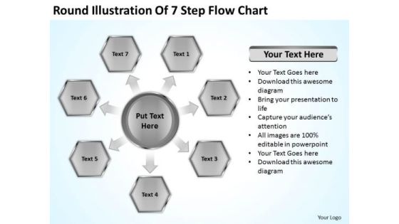Round Illustration Of 7 Step Flow Chart Business Executive Summary PowerPoint Templates Round Illustration Of 7 Step Flow Chart Business Executive Summary PowerPoint Templates