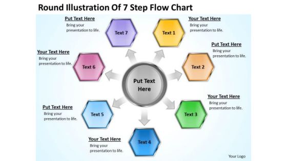 Round Illustration Of 7 Step Flow Chart Need Business Plan PowerPoint Slides Round Illustration Of 7 Step Flow Chart Need Business Plan PowerPoint Slides