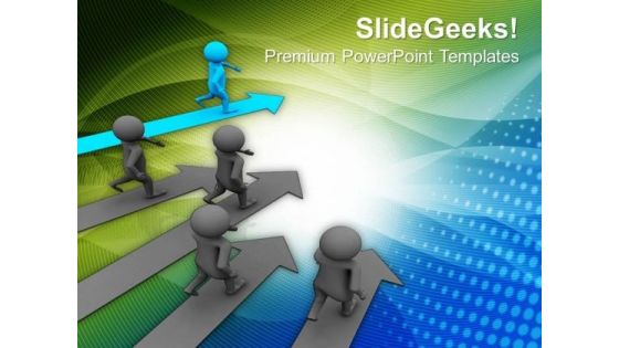 Run Fast For Getting Success PowerPoint Templates Ppt Backgrounds For Slides 0613 Run Fast For Getting Success PowerPoint Templates Ppt Backgrounds For Slides 0613