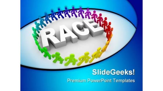 Runners Around World Race Competition PowerPoint Templates And PowerPoint Backgrounds 0611 Runners Around World Race Competition PowerPoint Templates And PowerPoint Backgrounds 0611