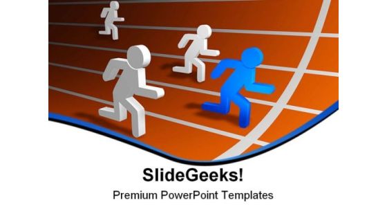 Running Man Success PowerPoint Themes And PowerPoint Slides 0811 Running Man Success PowerPoint Themes And PowerPoint Slides 0811