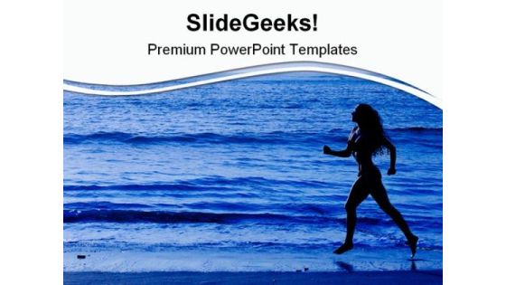 Running Women Health PowerPoint Templates And PowerPoint Backgrounds 0711 Running Women Health PowerPoint Templates And PowerPoint Backgrounds 0711