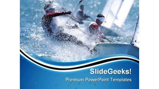 Sailing Man Game PowerPoint Themes And PowerPoint Slides 0711 Sailing Man Game PowerPoint Themes And PowerPoint Slides 0711