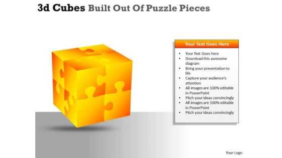 Sales Diagram 3d Cubes Built Out Of Puzzle Pieces Strategy Diagram Sales Diagram 3d Cubes Built Out Of Puzzle Pieces Strategy Diagram