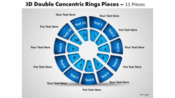 Sales Diagram 3d Double Concentric Rings Pieces 2 Marketing Diagram Sales Diagram 3d Double Concentric Rings Pieces 2 Marketing Diagram