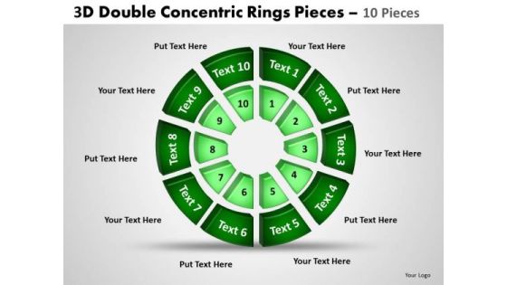 Sales Diagram 3d Double Concentric Rings Pieces 2 Strategy Diagram Sales Diagram 3d Double Concentric Rings Pieces 2 Strategy Diagram