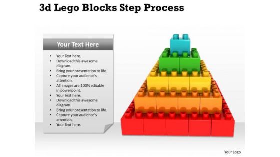 Sales Diagram 3d Lego Blocks Step Process Strategy Diagram Sales Diagram 3d Lego Blocks Step Process Strategy Diagram