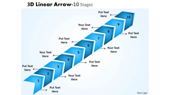 Sales Diagram 3d Linear Arrow 10 Stages Mba Models And Frameworks Sales Diagram 3d Linear Arrow 10 Stages Mba Models And Frameworks