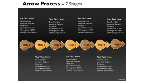 Sales Diagram Arrow Process 7 Stages Consulting Diagram Sales Diagram Arrow Process 7 Stages Consulting Diagram
