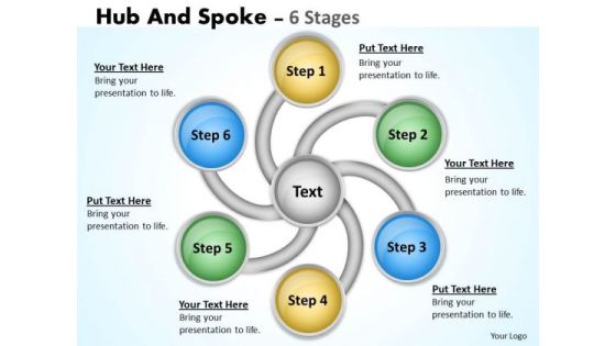 Sales Diagram Hub And Spoke 6 Stages Business Diagram Sales Diagram Hub And Spoke 6 Stages Business Diagram