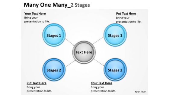 Sales Diagram Many One Many 2 Stages 5 Business Diagram Sales Diagram Many One Many 2 Stages 5 Business Diagram