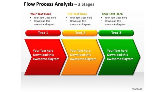 Sales Diagram Sales Diagram Flow Process Analysis 3 Stages Sales Diagram