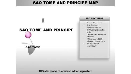 Sao Tome And Principe Country PowerPoint Maps