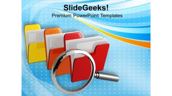 Save Important Files PowerPoint Templates Ppt Backgrounds For Slides 0713 Save Important Files PowerPoint Templates Ppt Backgrounds For Slides 0713