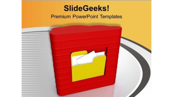 Save Your Document From Threat PowerPoint Templates Ppt Backgrounds For Slides 0513 Save Your Document From Threat PowerPoint Templates Ppt Backgrounds For Slides 0513