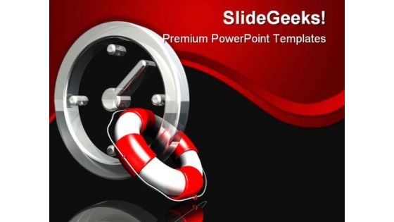Saving Time Business PowerPoint Templates And PowerPoint Backgrounds 0511