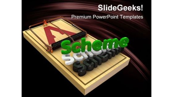 Scheme Trap Business PowerPoint Templates And PowerPoint Backgrounds 0411 Scheme Trap Business PowerPoint Templates And PowerPoint Backgrounds 0411