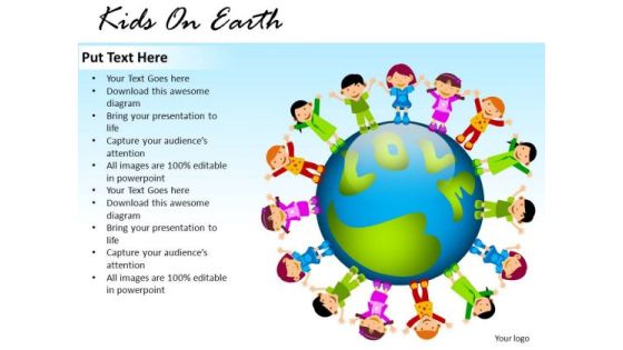 School Kids On Earth PowerPoint Slides And Ppt Template Diagrams School Kids On Earth PowerPoint Slides And Ppt Template Diagrams