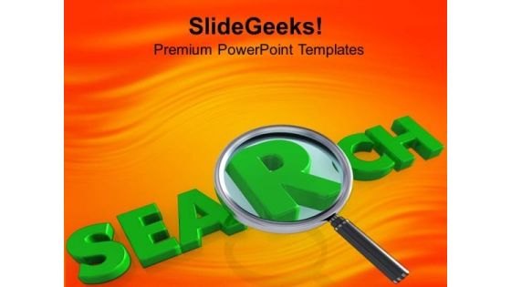Search For Good Ideas PowerPoint Templates Ppt Backgrounds For Slides 0713 Search For Good Ideas PowerPoint Templates Ppt Backgrounds For Slides 0713