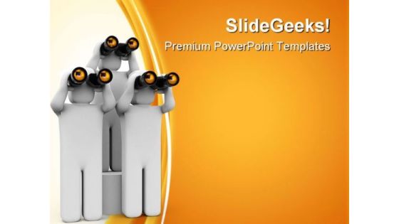 Searching Clients Business PowerPoint Themes And PowerPoint Slides 0811