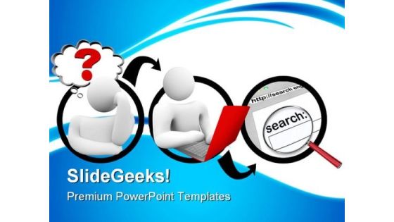 Searching For Answer Internet PowerPoint Templates And PowerPoint Backgrounds 0811 Searching For Answer Internet PowerPoint Templates And PowerPoint Backgrounds 0811