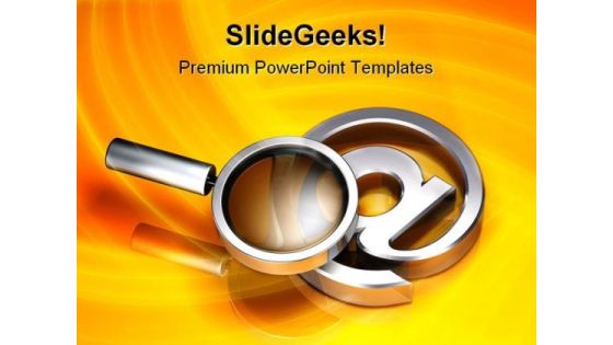 Searching For Email Internet PowerPoint Templates And PowerPoint Backgrounds 0711