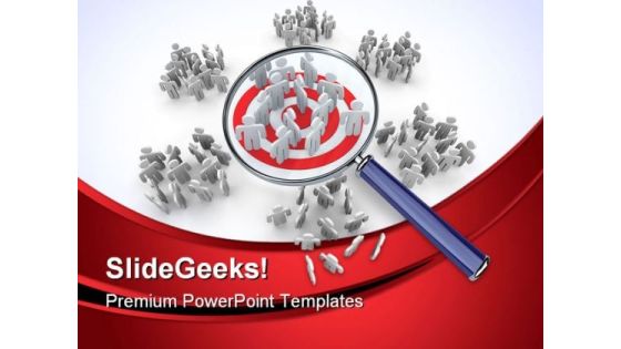 Searching For Niche Group Business PowerPoint Themes And PowerPoint Slides 0811 Searching For Niche Group Business PowerPoint Themes And PowerPoint Slides 0811