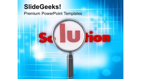 Searching The Business Solution Strategies PowerPoint Templates Ppt Backgrounds For Slides 0513 Searching The Business Solution Strategies PowerPoint Templates Ppt Backgrounds For Slides 0513