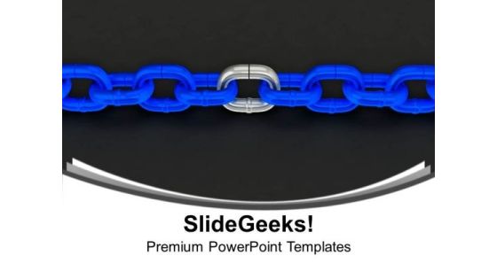 Security As Chain Connected PowerPoint Templates Ppt Backgrounds For Slides 0313 Security As Chain Connected PowerPoint Templates Ppt Backgrounds For Slides 0313