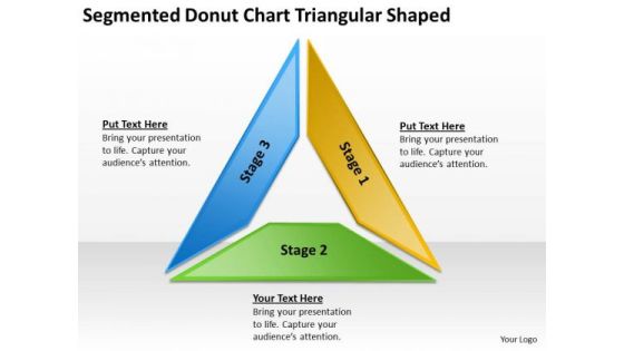 Segmented Donut Chart Triangular Shaped Catering Business Plan PowerPoint Templates Segmented Donut Chart Triangular Shaped Catering Business Plan PowerPoint Templates